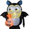 4 1/2' Gemmy Airblown Inflatable Halloween Despicable Me Minion Dave in Bat Costume Yard Decoration 225349
